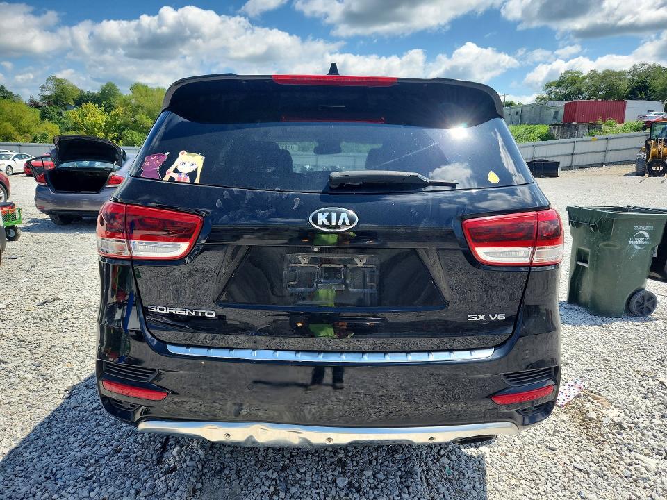 Photo 6 from auction – 2016 KIA SORENTO with VIN 5XYPK4A59GG075021