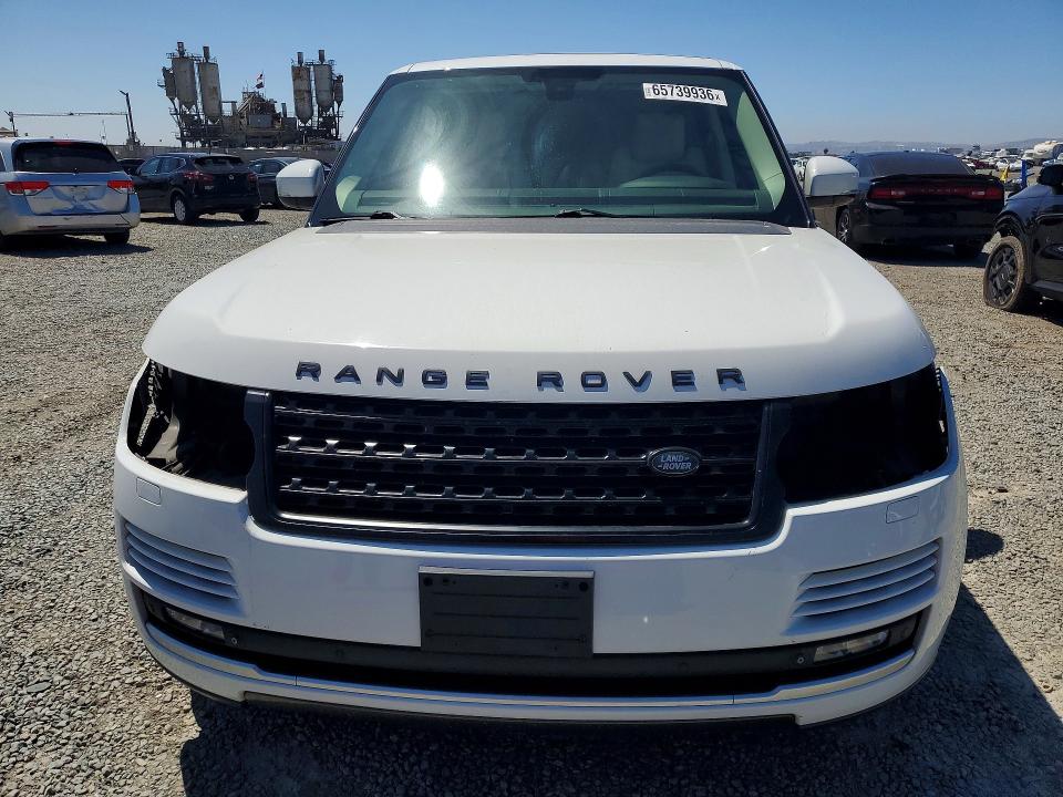 Photo 5 from auction – 2014 LAND ROVER RANGE ROVER with VIN SALGS2WF1EA159541