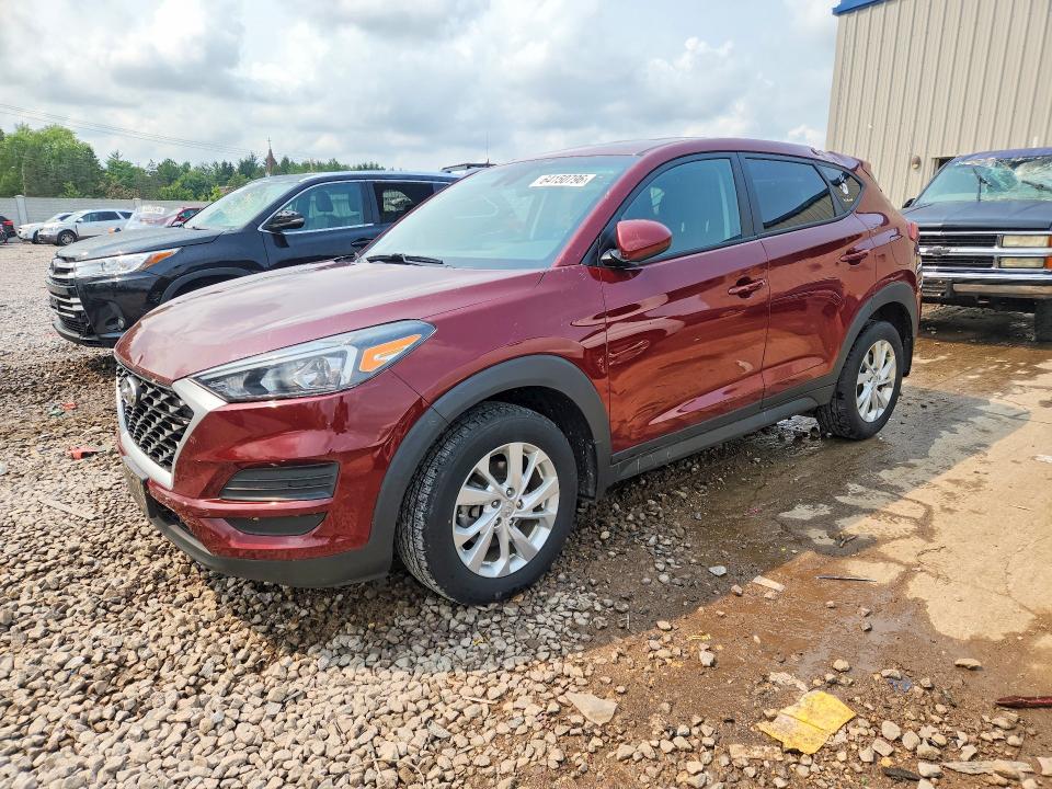 HYUNDAI TUCSON 2020 with VIN KM8J2CA42LU256800 - Photo from auction