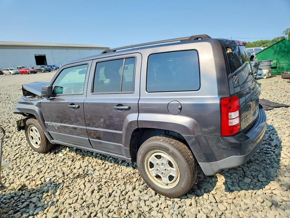 Photo 2 from auction – 2016 JEEP PATRIOT with VIN 1C4NJRBB8GD779107