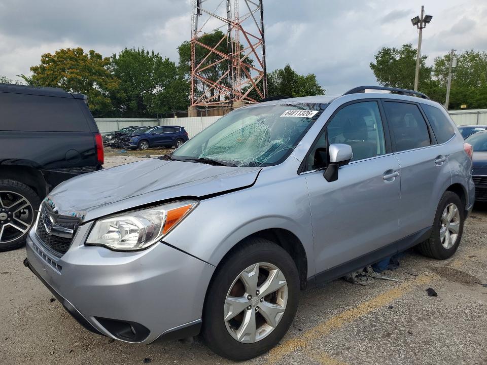 SUBARU FORESTER 2014 with VIN JF2SJAMC4EH531809 - Photo from auction