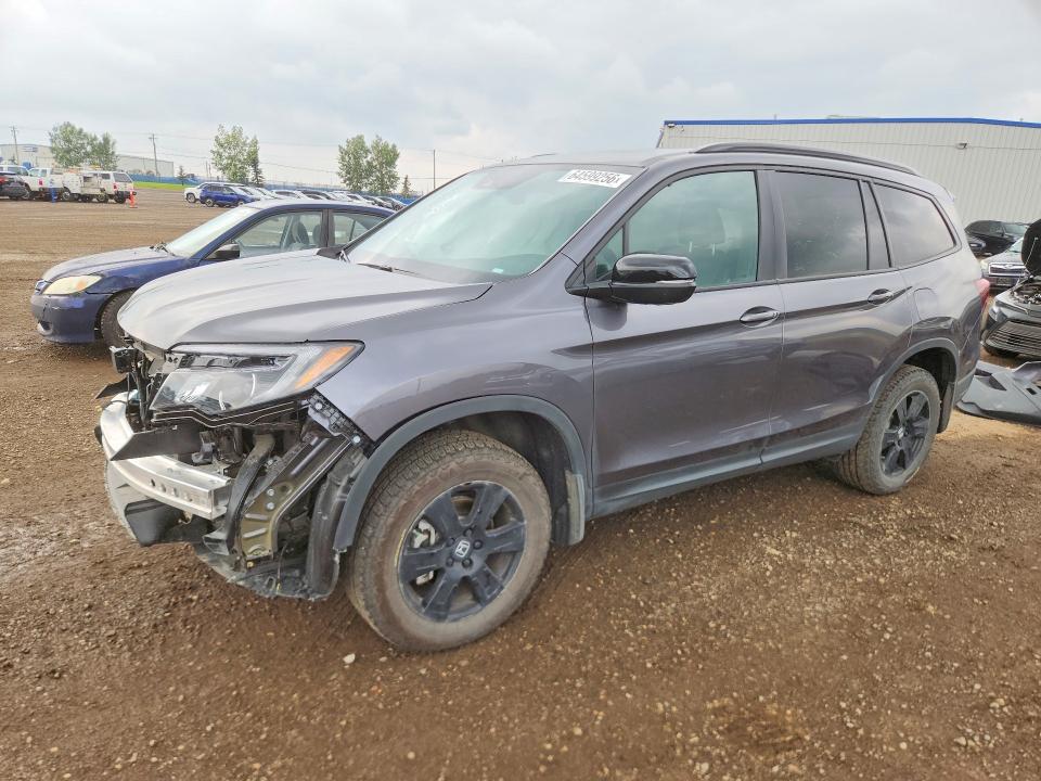 HONDA PILOT 2022 with VIN 5FNYF6H86NB507881 - Photo from auction