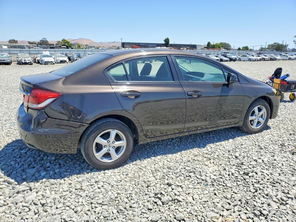 Photo 3 from auction – 2013 HONDA CIVIC with VIN 19XFB2F55DE228446