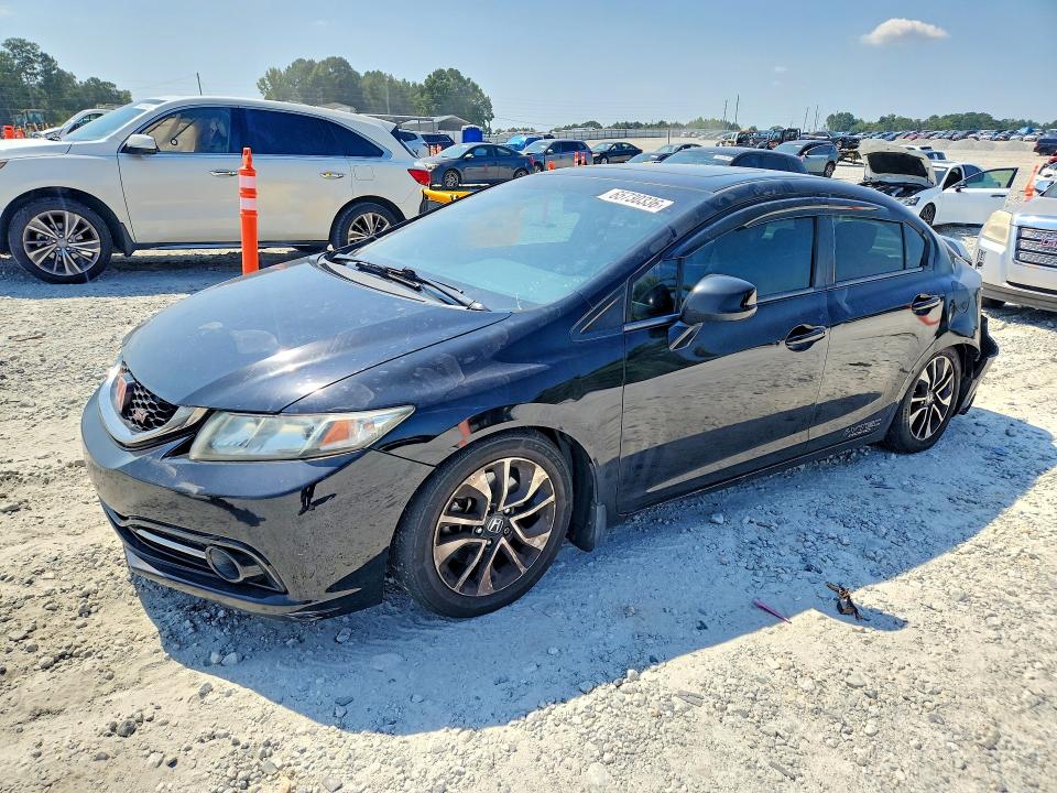 HONDA CIVIC 2013 with VIN 2HGFB6E53DH708337 - Photo from auction