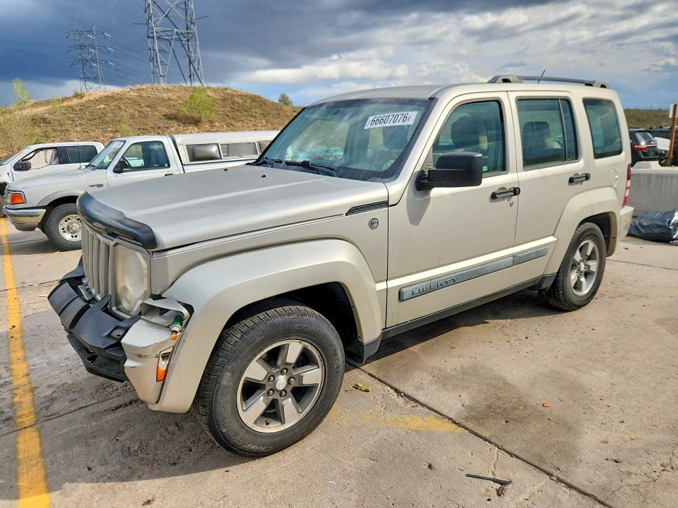 JEEP LIBERTY 2008 with VIN 1J8GN28K38W218260 - Photo from auction