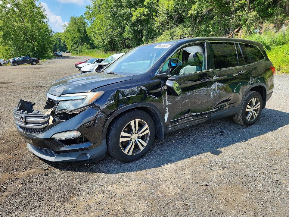 HONDA PILOT 2016 with VIN 5FNYF6H59GB022501 - Photo from auction