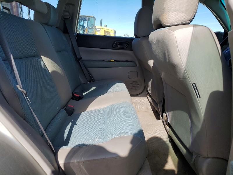 Photo 10 from auction – 2005 SUBARU FORESTER with VIN JF1SG63605H730643