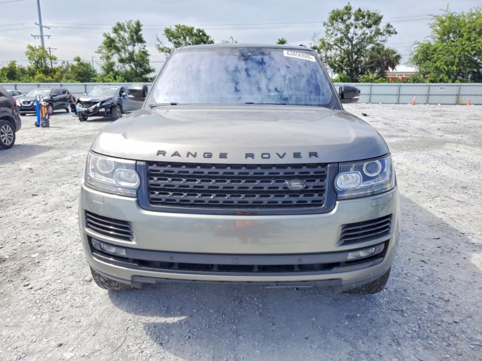 Photo 5 from auction – 2017 LAND ROVER RANGE ROVER with VIN SALGS2FE0HA323874
