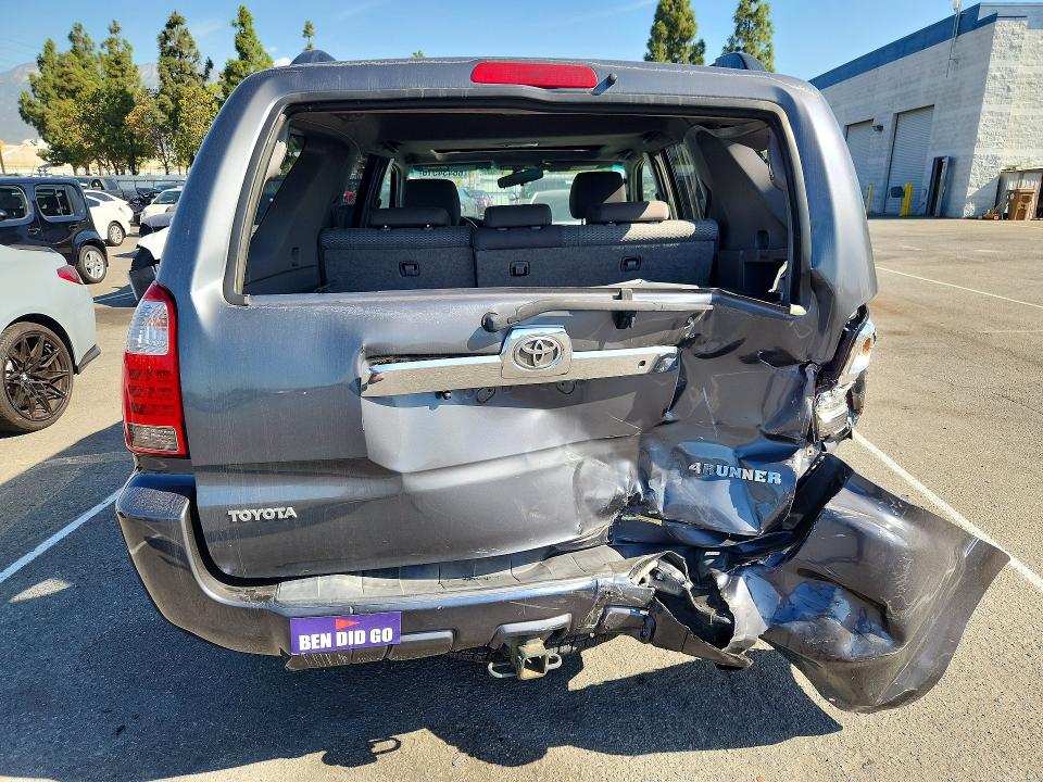Photo 6 from auction – 2008 TOYOTA 4RUNNER with VIN JTEZU14R28K009286