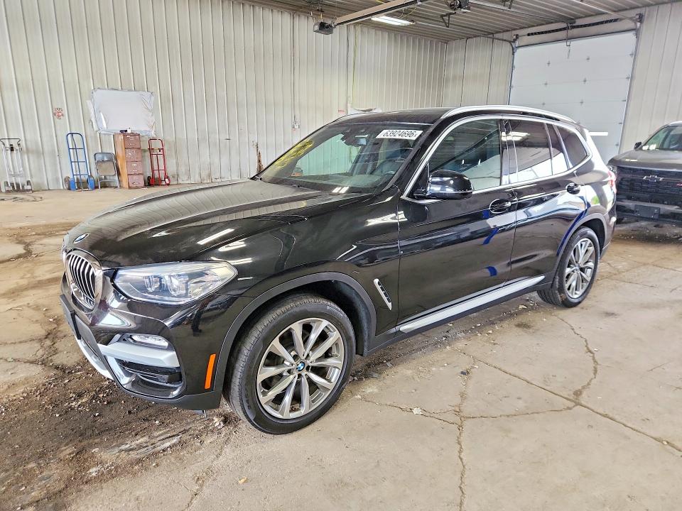 BMW X3 2019 with VIN 5UXTR9C50KLR04655 - Photo from auction