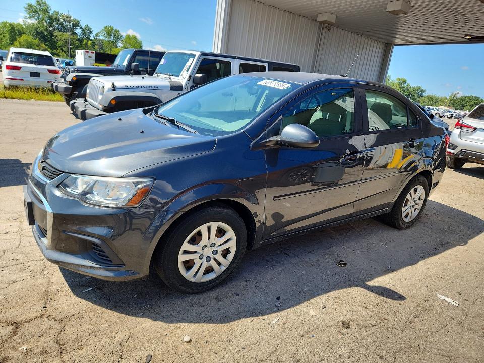 CHEVROLET SONIC 2017 with VIN 1G1JB5SH9H4145761 - Photo from auction