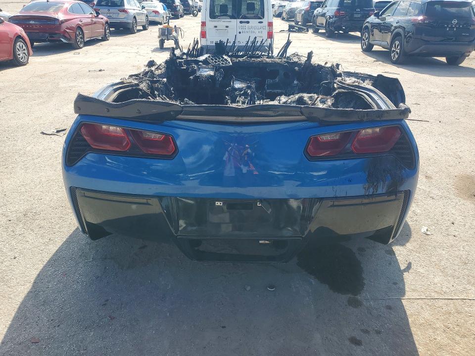 Photo 6 from auction – 2014 CHEVROLET CORVETTE with VIN 1G1YM2D70E5000464