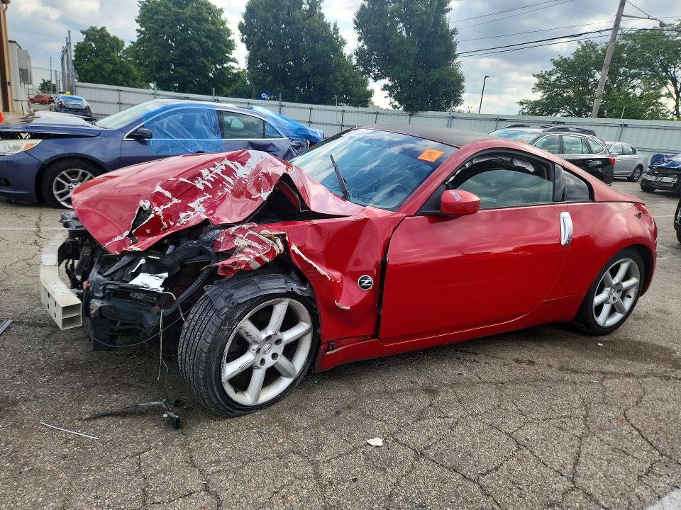 Photo 1 from auction – 2005 NISSAN 350Z with VIN JN1AZ34E95M654113