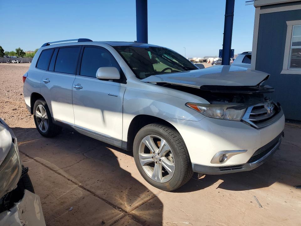 Photo 4 from auction – 2012 TOYOTA HIGHLANDER with VIN 5TDDK3EH6CS146075
