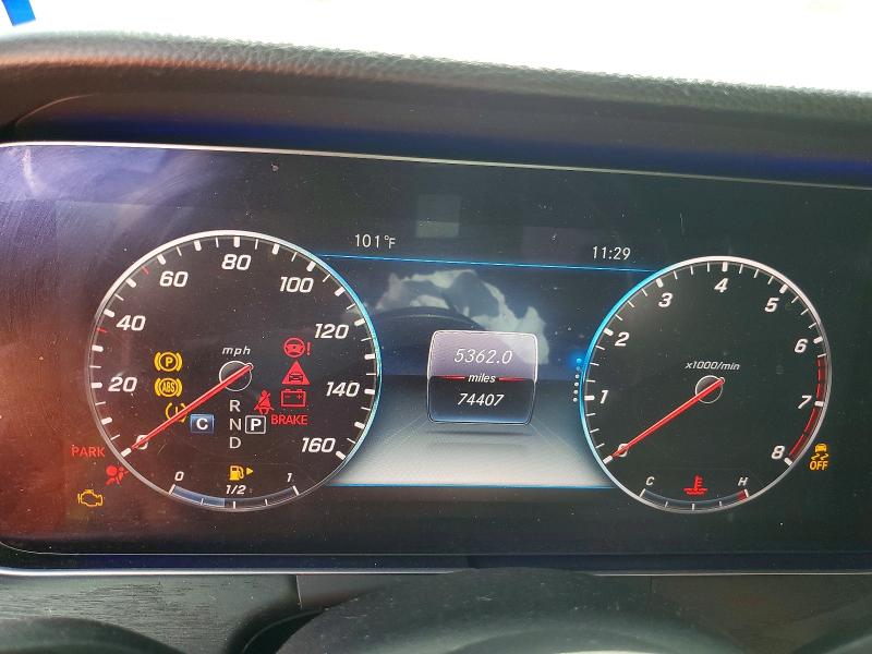 Photo 9 from auction – 2020 MERCEDES-BENZ E with VIN W1KZF8DB3LA836762