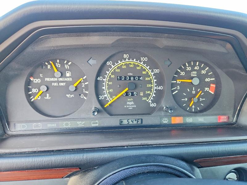 Photo 9 from auction – 1995 MERCEDES-BENZ E with VIN WDBEA32E5SC159125