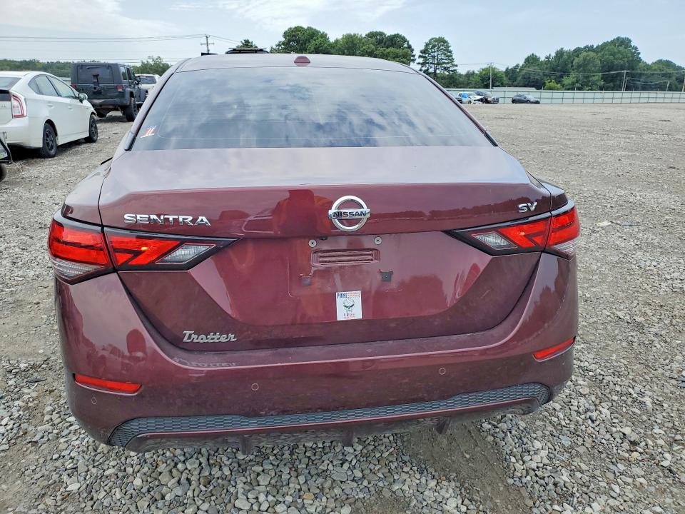 Photo 6 from auction – 2022 NISSAN SENTRA with VIN 3N1AB8CV0NY291930