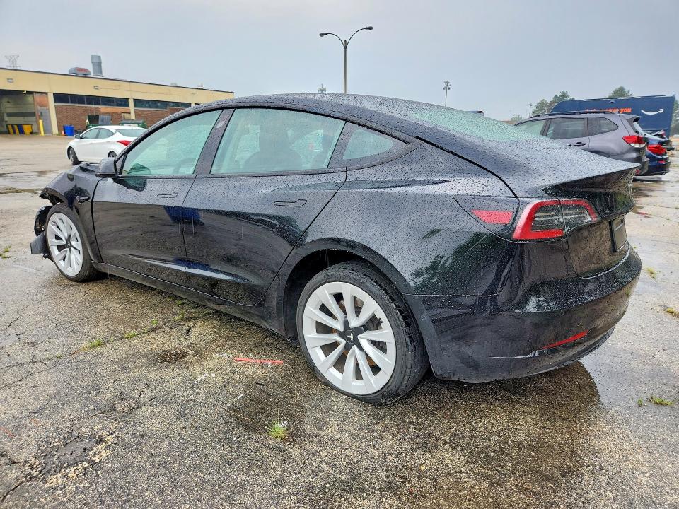 Photo 2 from auction – 2022 TESLA MODEL 3 with VIN 5YJ3E1EA1NF372428