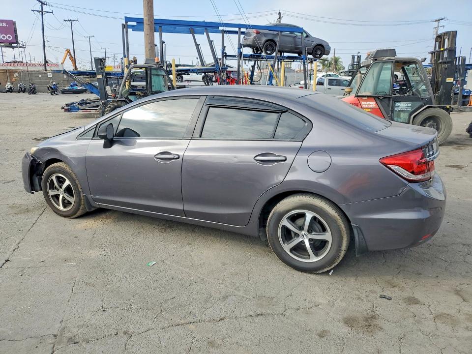Photo 2 from auction – 2015 HONDA CIVIC with VIN 19XFB2F74FE252239