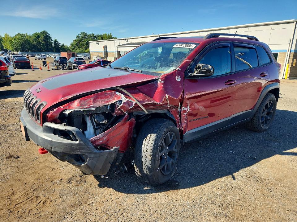 JEEP CHEROKEE 2015 with VIN 1C4PJMBB3FW681584 - Photo from auction