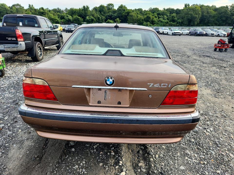 Photo 6 from auction – 2001 BMW 740 with VIN WBAGG83491DN82551