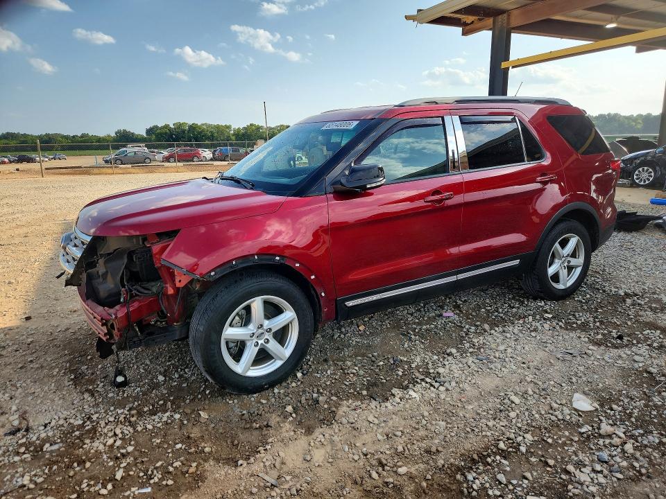 FORD EXPLORER 2018 with VIN 1FM5K7D85JGA52009 - Photo from auction