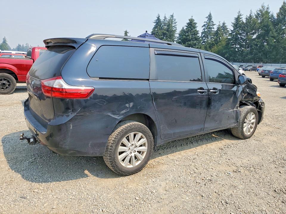 Photo 3 from auction – 2017 TOYOTA SIENNA with VIN 5TDDZ3DC6HS163354