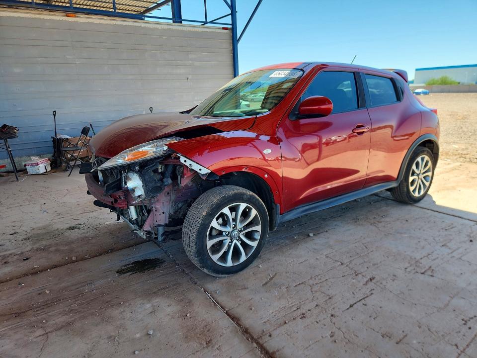 NISSAN JUKE 2013 with VIN JN8AF5MR5DT216752 - Photo from auction