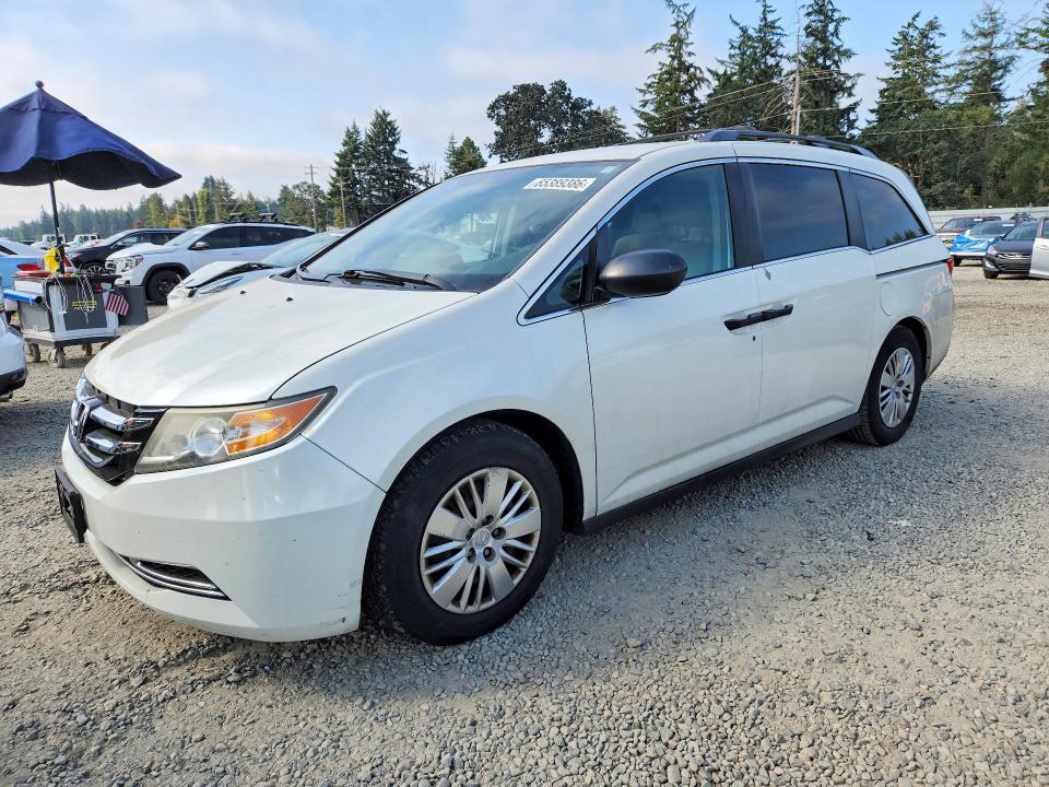 HONDA ODYSSEY 2014 with VIN 5FNRL5H23EB012041 - Photo from auction