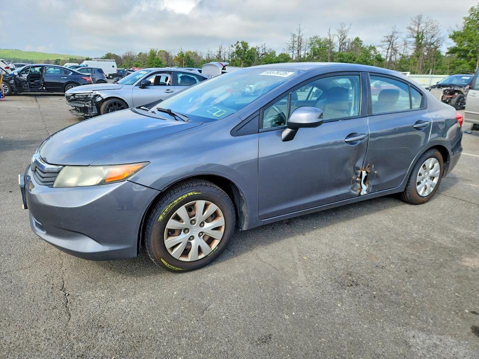 HONDA CIVIC 2012 with VIN 19XFB2F53CE354125 - Photo from auction