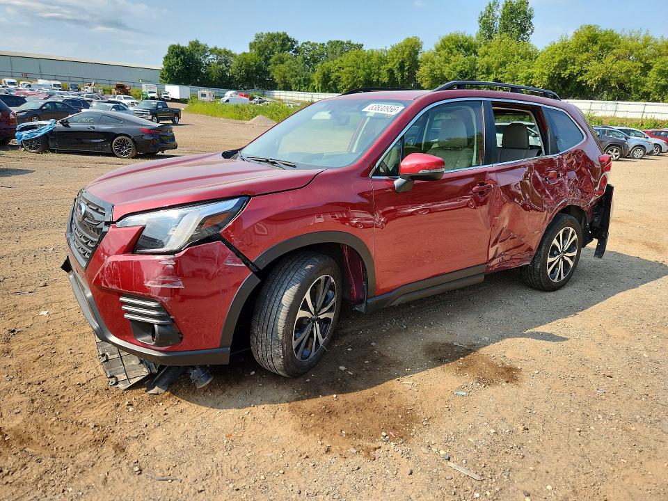 SUBARU FORESTER 2024 with VIN JF2SKALC9RH403960 - Photo from auction