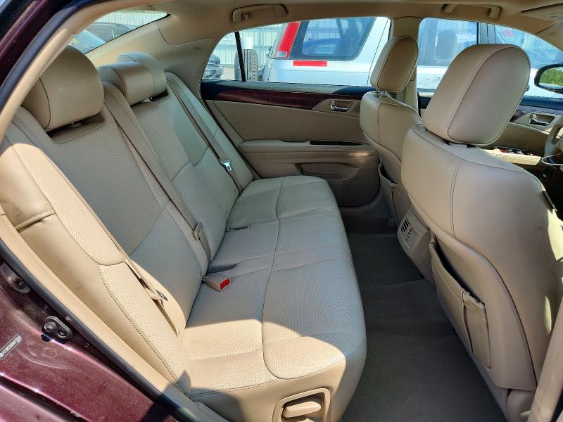Photo 10 from auction – 2011 TOYOTA AVALON with VIN 4T1BK3DBXBU411249
