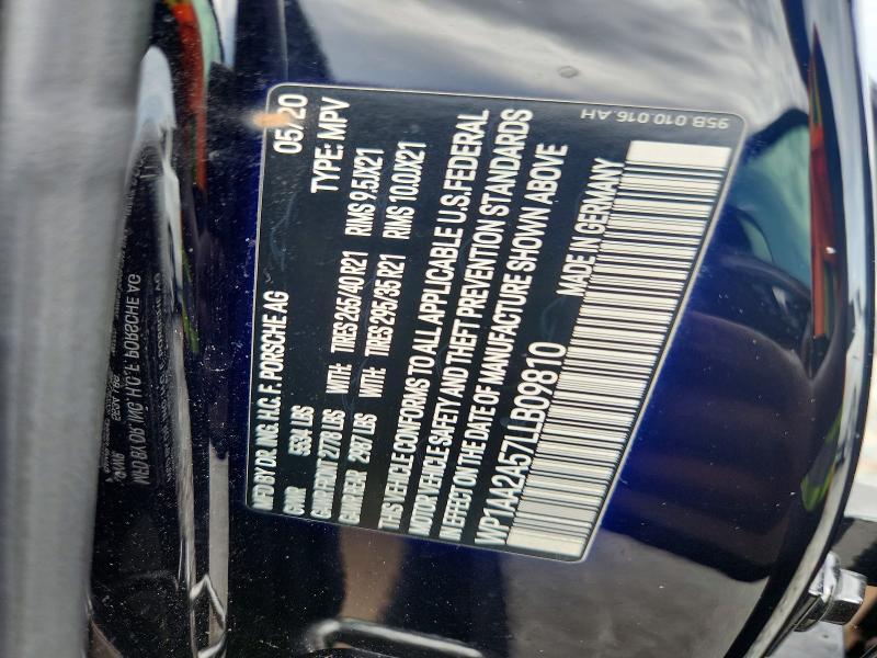 Снимка 14 от търг – 2020 PORSCHE MACAN с VIN WP1AA2A57LLB09810