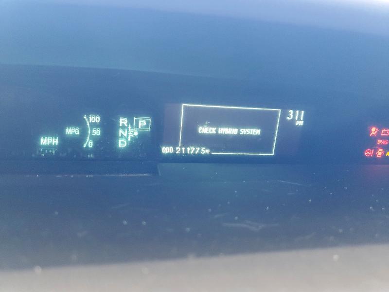 Photo 9 from auction – 2010 TOYOTA PRIUS with VIN JTDKN3DU7A0211044