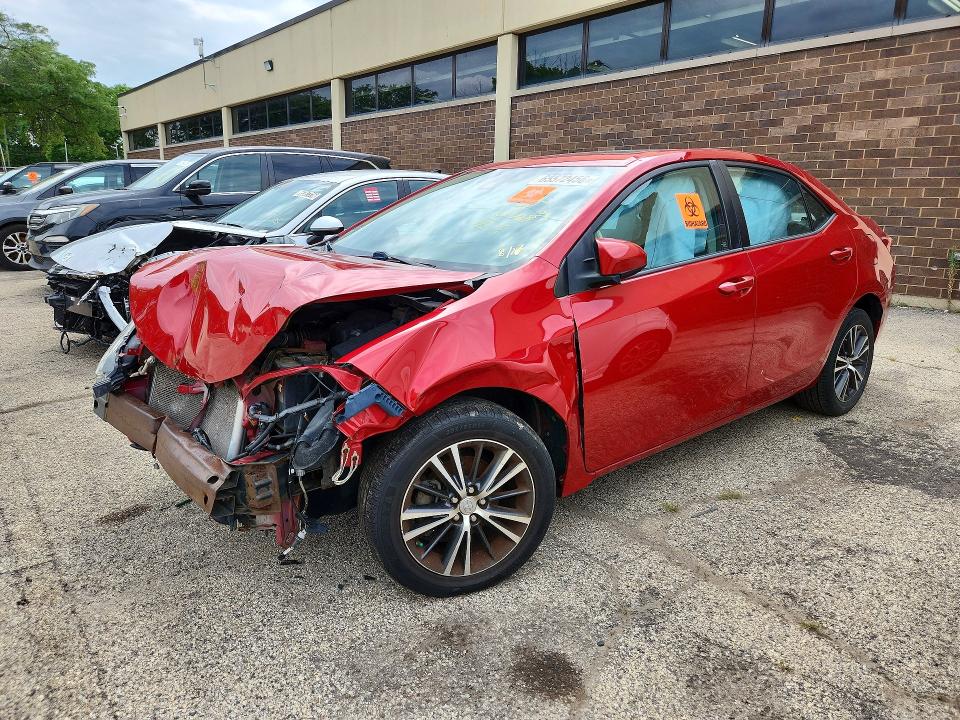 TOYOTA COROLLA 2017 with VIN 2T1BURHE1HC788046 - Photo from auction