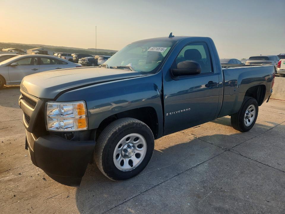 CHEVROLET SILVERADO 2008 with VIN 1GCEC14X38Z270549 - Photo from auction