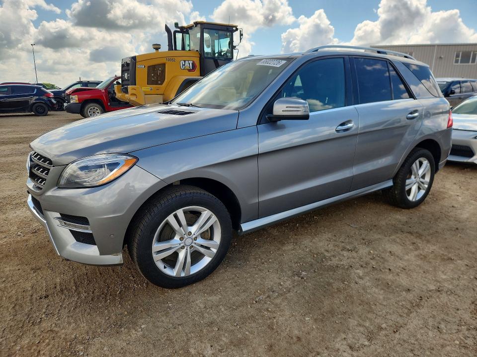 MERCEDES-BENZ ML 2015 with VIN 4JGDA2EB3FA538422 - Photo from auction