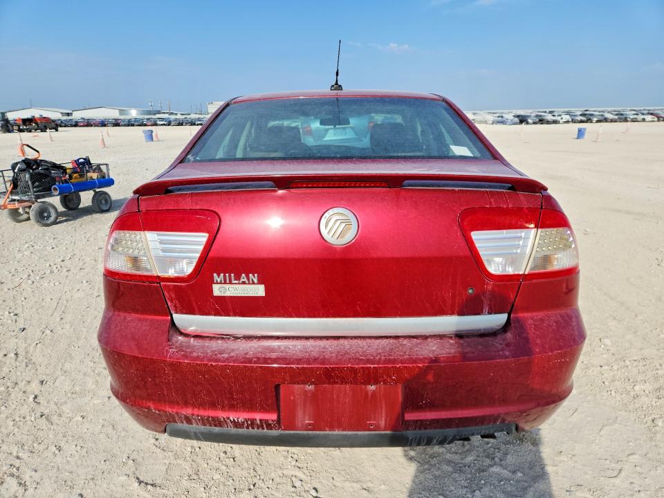 Photo 6 from auction – 2008 MERCURY MILAN with VIN 3MEHM07Z88R619662