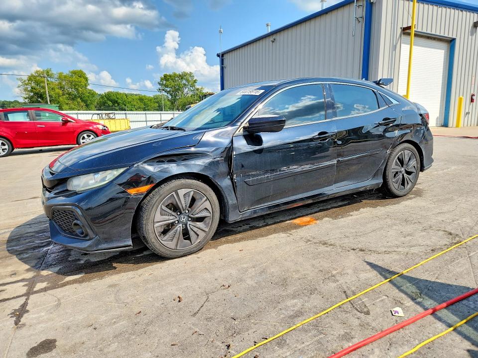 HONDA CIVIC 2017 with VIN SHHFK7H71HU201142 - Photo from auction