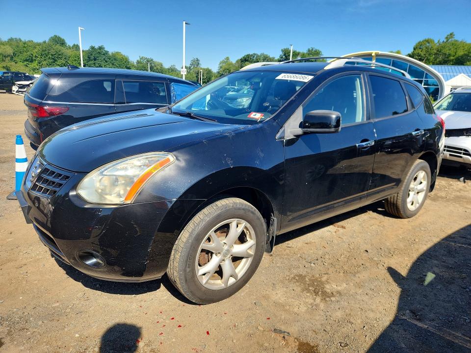 NISSAN ROGUE 2010 with VIN JN8AS5MV6AW112337 - Photo from auction