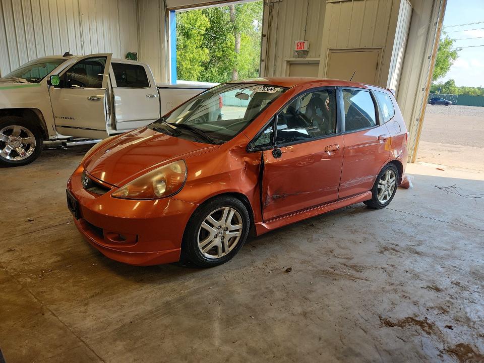 HONDA FIT 2008 with VIN JHMGD38668S036464 - Photo from auction