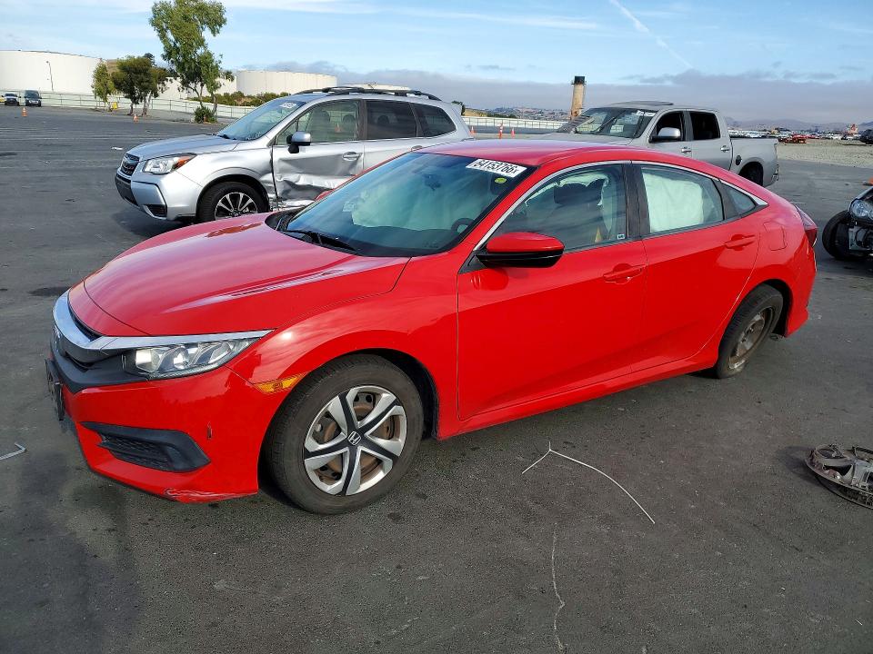 HONDA CIVIC 2017 with VIN 2HGFC2F54HH502518 - Photo from auction
