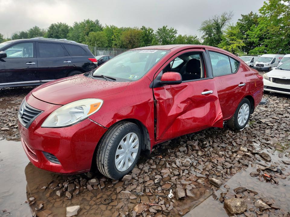 NISSAN VERSA 2012 with VIN 3N1CN7AP4CL843485 - Photo from auction