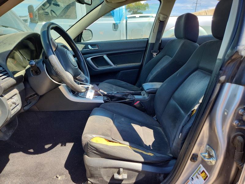 Photo 7 from auction – 2009 SUBARU LEGACY with VIN 4S3BL616897227480