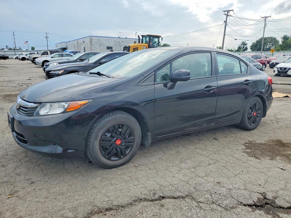 HONDA CIVIC 2012 with VIN 19XFB2F5XCE039662 - Photo from auction