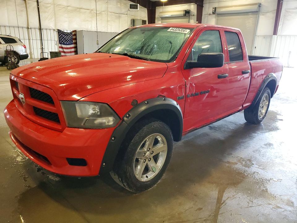 DODGE RAM 1500 2012 with VIN 1C6RD7FT2CS261278 - Photo from auction