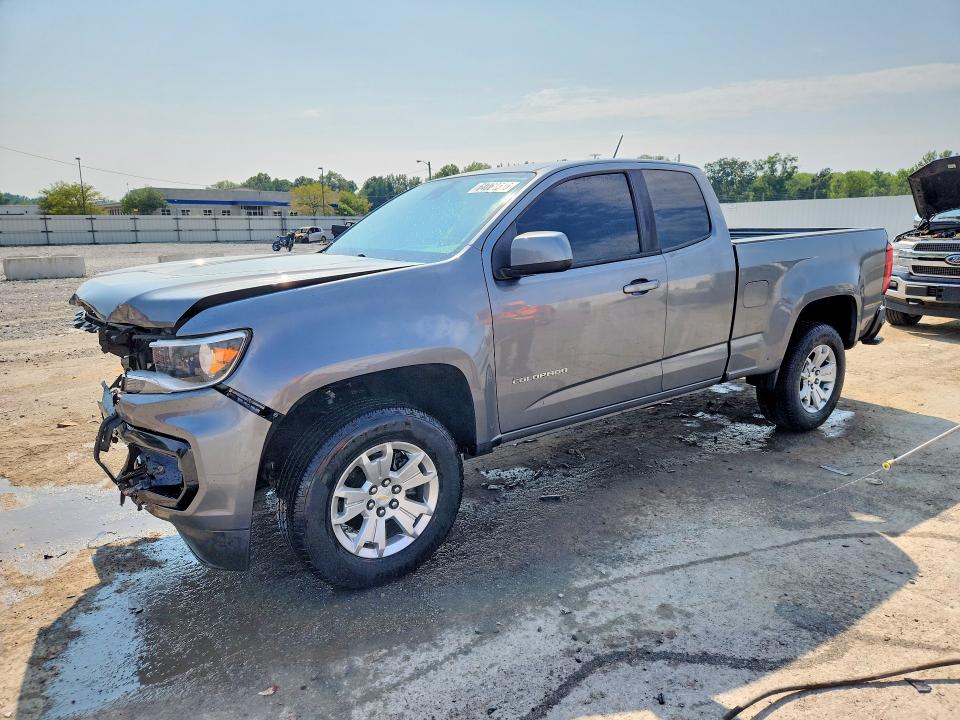 CHEVROLET COLORADO 2021 with VIN 1GCHSCEA4M1249241 - Photo from auction