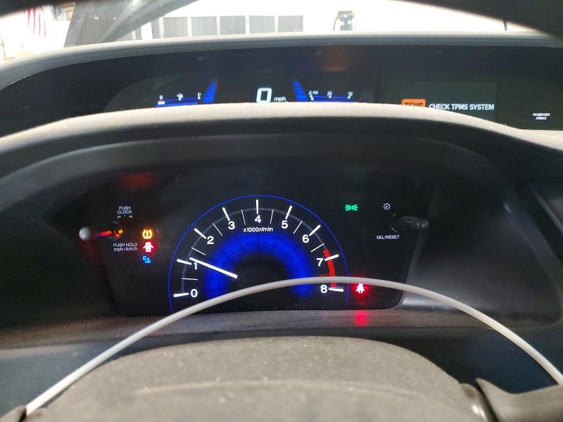 Photo 9 from auction – 2013 HONDA CIVIC with VIN 19XFB2E59DE086989