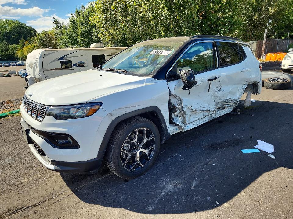 Photo 1 from auction – 2025 JEEP COMPASS with VIN 3C4NJDCN1ST546622