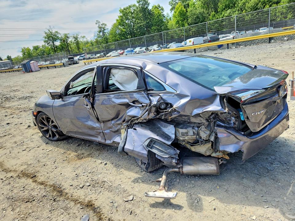 Photo 2 from auction – 2020 HONDA CIVIC with VIN 2HGFC2F88LH542409